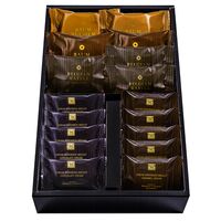 【お歳暮】東京自由が丘 「マジドゥショコラ」 監修 焼き菓子詰合せ（ベルギーワッフル×3個、バームクーヘン2種×2個、クリームサンドビスケット2種×5個）《お届け期間：11月18日～12月25日》 / 常温 ギフト 送料無料