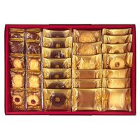 【お歳暮】「ラミ・デュ・ヴァン・エノ」 焼菓子詰合せ（豆乳リング、珈琲ココナッツ、エスリング×各4、ラングドシャ、カフェラングドシャ、アールグレイ×各3、ココアリング×7、ミニラズリン×2）《お届け期間：11月18日～12月25日》 / 常温 ギフト 送料無料