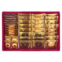 【お歳暮】「ラミ・デュ・ヴァン・エノ」 焼菓子詰合せ（豆乳リング、アールグレイ、ミニラズリン×各4、ラングドシャ、カフェラングドシャ、珈琲ココナッツ、エスリング×各5、ココアリング×6）《お届け期間：11月18日～12月25日》 / 常温 ギフト 送料無料