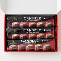 【お歳暮】三重・鈴鹿 「ドミニクドゥーセの店」 プチカヌレギフト 5種×各3個《お届け期間：11月18日～12月25日》 / カヌレ 冷凍 ギフト 送料無料