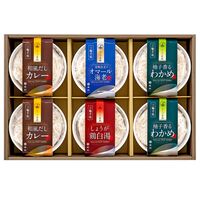 【お歳暮】奈良 「池利」 カップで手軽にお湯かけスープ素麺（柚子香るわかめにゅうめん、和風だしカレーにゅうめん×各2、豆乳仕立てオマール海老にゅうめん、しょうが鶏白湯にゅうめん×各1）《お届け期間：11月18日～12月25日》 / そうめん 常温 ギフト 送料無料