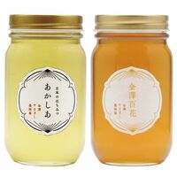 日本のはちみつアカシヤ・金沢のはちみつ百花 各300g/ 送料無料 はちみつ 蜂蜜