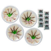 【お歳暮】愛媛 宇和海産 鯛しゃぶ 80g×4《お届け期間：11月18日～12月25日》 / しゃぶしゃぶ 鍋 冷凍 ギフト 送料無料