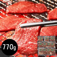和歌山 熊野牛 モモ770g 焼肉用 / 牛肉 送料無料
