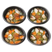 【上代厳守】陸奥三陸 たっぷり海鮮丼の具  4個セット / 国産 冷凍 送料無料