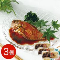 【上代厳守】金目鯛の姿煮 3尾 / 冷蔵 送料無料