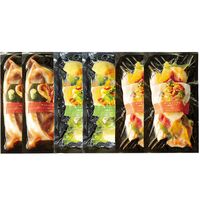 【上代厳守】人気のハラスを３種のソースで楽しむ サーモンハラスソテー 6パックセット（香味バター×2・ガーリックソース×2・もろみ醤油×2） / 冷凍 送料無料