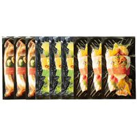 【上代厳守】人気のハラスを３種のソースで楽しむ サーモンハラスソテー 9パックト（香味バター×3・ガーリックソース×3・もろみ醤油×3） / 冷凍 送料無料