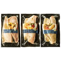 【上代厳守】骨とり済みで簡単調理 自宅で味わう フレンチポワレ 3パック セット(さばパセリバター×1・赤魚パセリバター×1・ほっけパセリバター1） / 冷凍 送料無料
