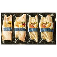 【上代厳守】骨とり済みで簡単調理 自宅で味わう フレンチポワレ 4パック セット(さばパセリバター×2・赤魚パセリバター×2・ほっけパセリバター2） / 冷凍 送料無料