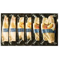 【上代厳守】骨とり済みで簡単調理 自宅で味わう フレンチポワレ 6パック セット(さばパセリバター×2・赤魚パセリバター×2・ほっけパセリバター2） / 冷凍 送料無料