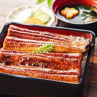 蒲焼うなぎカット済※蒲焼（80g）＋鹿児島和牛・A5赤身焼肉200g / 牛肉 鰻 ウナギ セット ギフト 送料無料