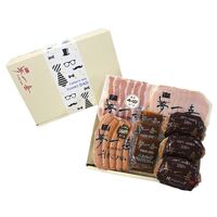 【父の日】大阪 「夢一喜」 焼ハンバーグとハム・ウインナー父の日セット A《お届け期間：2026年6月20日～2026年6月21日》 / 冷蔵 送料無料