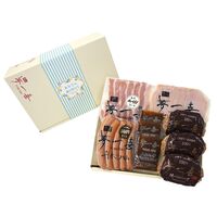 【父の日】大阪 「夢一喜」 焼ハンバーグとハム・ウインナー父の日セット B《お届け期間：2026年6月20日～2026年6月21日》 / 冷蔵 送料無料