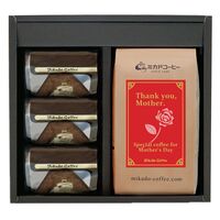 【母の日】コーヒー＆トリュフショコラケーキギフト（コーヒー150g×1、トリュフショコラ×3）《お届け期間：2026年5月9日～2026年5月10日》 / セット 常温 送料無料