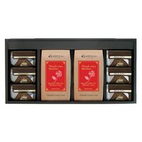 【母の日】コーヒー＆トリュフショコラケーキギフト（コーヒー150g×2、トリュフショコラ×6）《お届け期間：2026年5月9日～2026年5月10日》 / セット 常温 送料無料