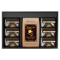 【父の日】コーヒー＆トリュフショコラケーキギフト（コーヒー150g×1、トリュフショコラケーキ×6）《お届け期間：2026年6月20日～2026年6月21日》 / セット 常温 送料無料