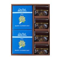 【父の日】東京 「ミカド珈琲」 父の日ワンパックコーヒー＆トリュフショコラケーキ《お届け期間：2026年6月20日～2026年6月21日》 / セット 常温 送料無料