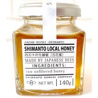 【上代厳守】四万十のニホンミツバチが集めた蜂蜜 SHIMANTO LOCAL HONEY 140g / 国産 はちみつ ハチミツ 常温 送料無料