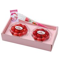 【母の日】山形県産ハウスさくらんぼ佐藤錦ダイヤパック 母の日セット《お届け期間：2026年5月9日～2026年5月10日》 / 冷蔵 送料無料