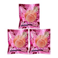 山形 「凍眠フルーツ」 白桃3袋セット / 国産 冷凍フルーツ 送料無料