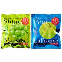 山形 「凍眠フルーツ」 2種セット（シャインマスカット、ラ・フランス） / 国産 冷凍フルーツ 送料無料