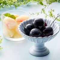 「凍眠フルーツ」 2種セット（白桃、ナガノパープル） / 国産 冷凍フルーツ 送料無料