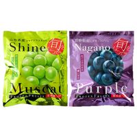 「凍眠フルーツ」 2種セット（シャインマスカット、ナガノパープル） / 国産 冷凍フルーツ 送料無料