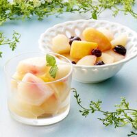 山形 「凍眠フルーツ」 2種セット（白桃、ミックスフルーツ） / 国産 冷凍フルーツ 送料無料