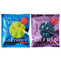 「凍眠フルーツ」 2種セット（ラ・フランス、ナガノパープル） / 国産 冷凍フルーツ 送料無料
