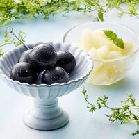 「凍眠フルーツ」 2種セット（ラ・フランス、ナガノパープル） / 国産 冷凍フルーツ 送料無料