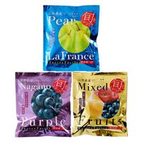 「凍眠フルーツ」 3種セット（ラ・フランス、ナガノパープル、ミックスフルーツ） / 国産 冷凍フルーツ 送料無料