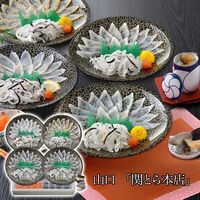 山口 「関とら本店」 ふく薄造り食べ比べ / ふぐ フグ 冷凍 送料無料