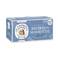 【倉入れ】LE 2 MARMOTTES ハーブティー マルモットオリジナル（30袋入）（ケース入数：10,ロット：1） / 紅茶 ティーバッグ 常温 送料無料