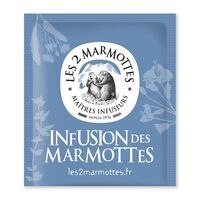 【倉入れ】LE 2 MARMOTTES ハーブティー マルモットオリジナル（30袋入）（ケース入数：10,ロット：1） / 紅茶 ティーバッグ 常温 送料無料