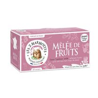 【倉入れ】LE 2 MARMOTTES ハーブティー フルーツブレンド（30袋入）（ケース入数：10,ロット：1） / 紅茶 ティーバッグ 常温 送料無料