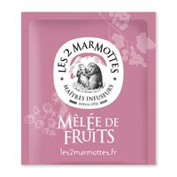【倉入れ】LE 2 MARMOTTES ハーブティー フルーツブレンド（30袋入）（ケース入数：10,ロット：1） / 紅茶 ティーバッグ 常温 送料無料