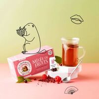 【倉入れ】LE 2 MARMOTTES ハーブティー フルーツブレンド（30袋入）（ケース入数：10,ロット：1） / 紅茶 ティーバッグ 常温 送料無料