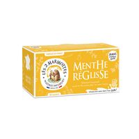 【倉入れ】LE 2 MARMOTTES ハーブティー ミント＆リコリス（30袋入）（ケース入数：10,ロット：1） / 紅茶 ティーバッグ 常温 送料無料