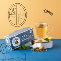 【倉入れ】LE 2 MARMOTTES ハーブティー レモンバーム＆カモミール（30袋入）（ケース入数：10,ロット：1） / 紅茶 ティーバッグ 常温 送料無料