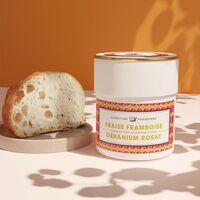 【倉入れ】CONFITURE PARISIENNE フレーズ フランボワーズ ゼラニウム 250g（ケース入数：12,ロット：1） / ジャム 常温 送料無料