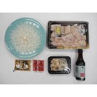 山口 「山賀」 天然トラフグ刺身ちりセット / ふぐ フグ 冷凍 送料無料