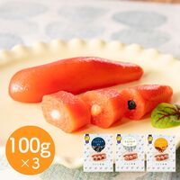 たらコルネ3種 食べくらべ（海苔、チーズ、うに 各100g） / たらこ ギフト プレゼント テレビ紹介