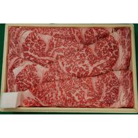 京都 「モリタ屋」 黒毛和牛ロースすき焼き用400g（割り下付） / 冷凍 送料無料