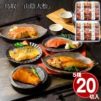 鳥取 「山陰大松」 氷温熟成 煮魚・焼魚ギフトセット10切（×2セット） / 冷凍 送料無料