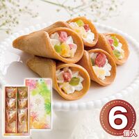 KOMETE 花束のデザート6個入 1188-013 / 常温 送料無料 洋菓子 ギフト