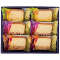 ひととえ 果実と楽しむ しっとり濃厚チーズケーキ 3種×各2個 CTA-15 1189-039 / 常温 送料無料 ギフト