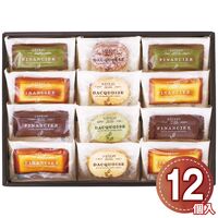 井桁堂 自家挽きアーモンドのガトーセレクション 12個入 GS12 1192-024 / 常温 送料無料 ダックワーズ フィナンシェ ギフト 詰め合わせ セット