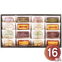 井桁堂 自家挽きアーモンドのガトーセレクション 16個入 GS16 1192-036 / 常温 送料無料 ダックワーズ フィナンシェ ギフト 詰め合わせ セット