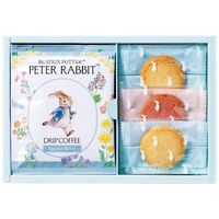 ピーターラビット コーヒー＆スイーツギフト PRG-5 1194-016 / 常温 送料無料 コーヒー クッキー ギフト 詰め合わせ セット